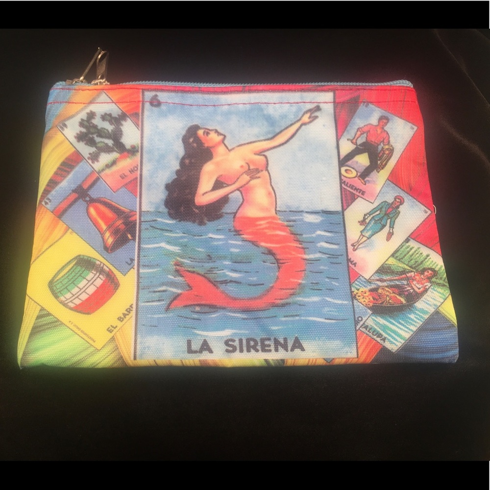 “La Sirena” make up purse new